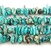 COIRIS 15'' Strand 9-14MM Real Natural Blue Turquoise Imperial Jasper Chips Stone Loose BeadsS for Necklace Jewelry DIY Making Design (St-1076)