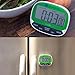 Solar Galaxy 24 HR Digital Kitchen Timer Alarm Clock, Magnetic Backing, Retractable Stand, Memory Function, 12/24-Hour Clock, Alarm Mode, (Single AAA battery not included)