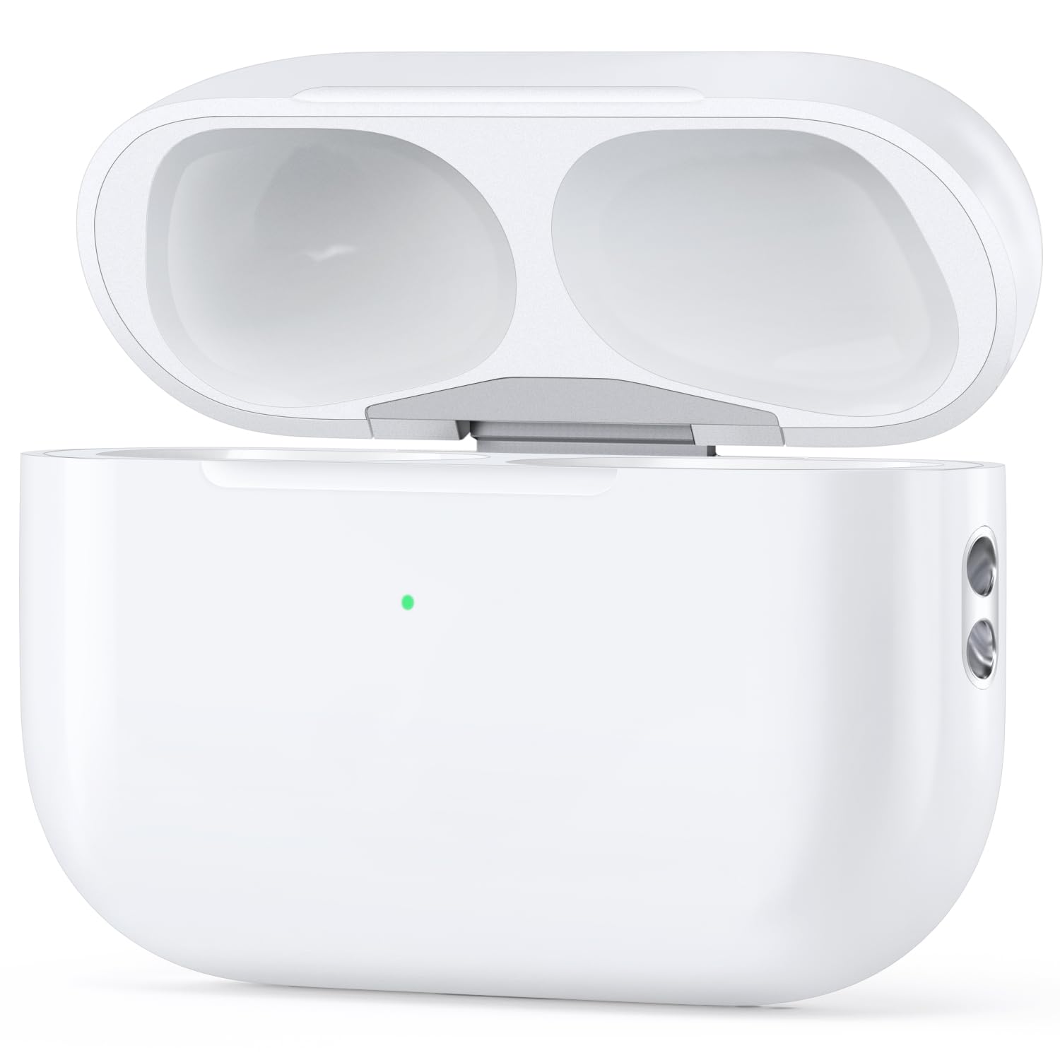 Photo 1 of **UNTESTED**
Wireless Charging Case Compatible with AirPods Pro 2nd & 1st, USB-C Port, Charger Case Replacement for AirPods Pro, with Bluetooth Pairing Sync Button, Earphones Not Included