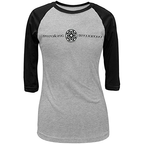 Breaking Benjamin - Celtic Logo Juniors Raglan - Large
