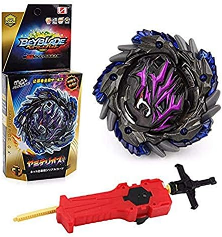 Wywei Bey Burst Blade Evolution String Launcher Grip Kit God Bay Battling Top Booster Geist Fafnir. High Performance 4D Bey Left Right Launcher Spinning Top Boys Game Toys Bey Battle Set (B64/B-00)