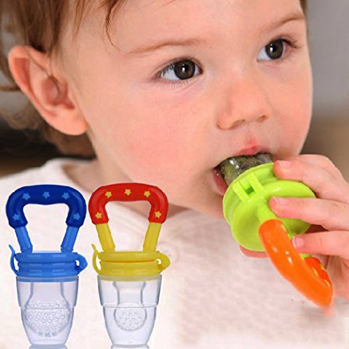 Silicone Baby Food Bottle Spoon Feeder For Baby Toddler Infant
