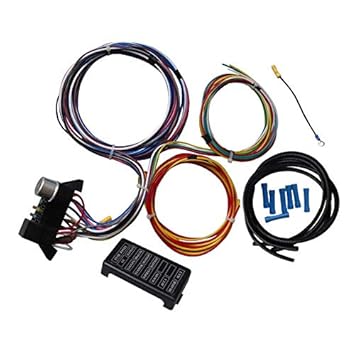 12 Circuit Universal Wiring Harness for Muscle Car Hot Rod Street Rod