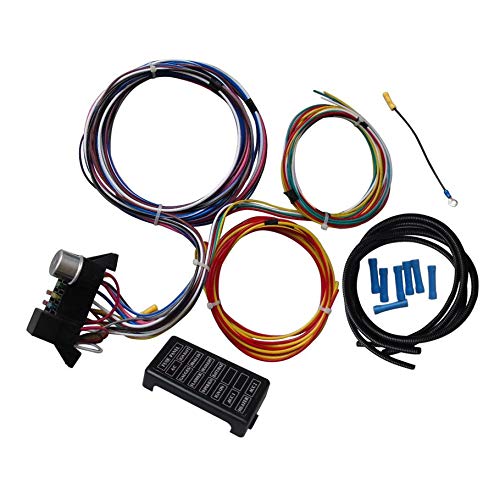 12 Circuit Universal Wiring Harness for Muscle Car Hot Rod Street Rod