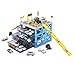 WolVol Police Parking Service Garage - 6 Cars Included - Miniature Vehicle Playset – For Matchbox and Hotwheels - Portable Organizer for Small Cars for Kids Boys & Girls