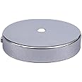 KCO Lighting Canopy Kit Ceiling Plate Lighting Fittings Round Chassis Mount Plates Holder for Chandelier Hanging Light (Chrome)