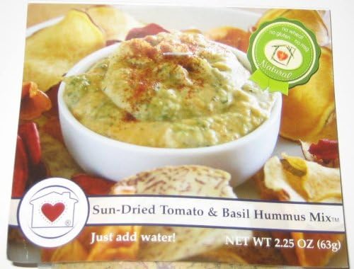 Country Home Creations Sun Dried Tomato and Basil Hummus Mix (2 Pack)
