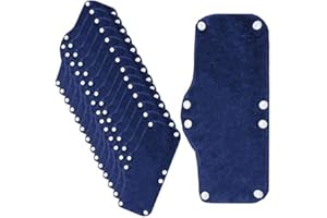 Alpurple Cotton Washable Hard Hat Sweatband - Reusable Snap-on Liner and Sweat Pads for Helmet Accessories