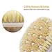 Sunmore Dry/Wet Body Brush,Natural Bristles,Clear Dead Skin Cells While Reducing Cellulite and Toxins,Wooden Bristles Scrubber, Body Massager