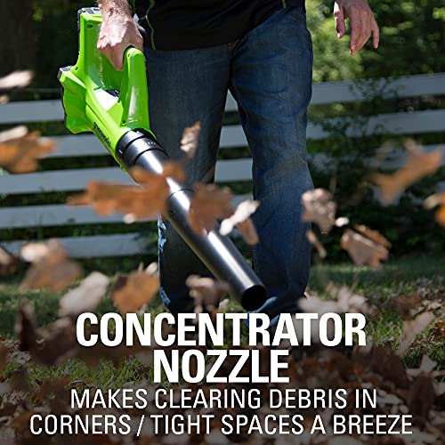 Greenworks 24V Cordless String Trimmer And Blower Combo Pack, 2Ah