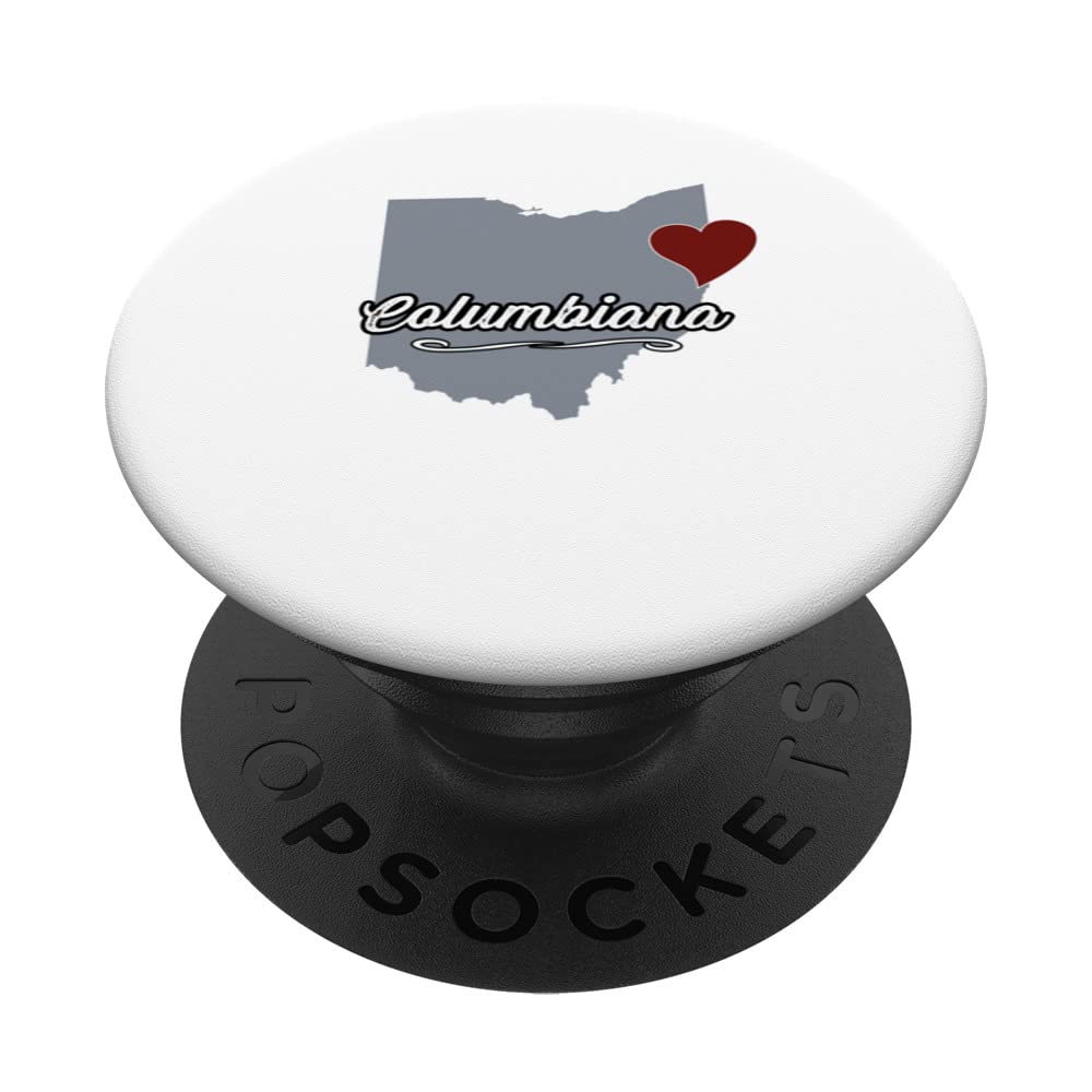 Columbiana - Ohio | OH City State USA - Cute Souvenir - PopSockets Swappable PopGrip