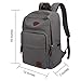 Ibagbar Vintage Canvas Backpack Rucksack Laptop Bag Computer Bag Daypack Travel Bag College Bag Book Bag School Bag Gym Bag Sports Bag Hiking Bag Camping Bag Weekend Bag (Gray 01)