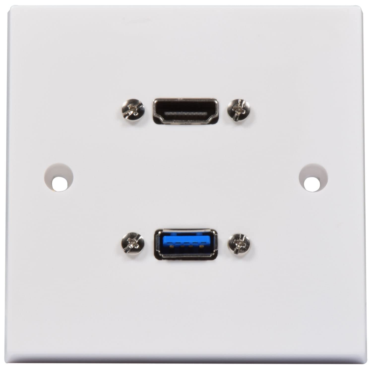 AV:Link | Multimedia Wallplate with 8K HDMI and USB 3.0 Sockets