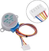 LiebeWH 5 Pcs 5V 4-Phase Rohs 28BYJ-48 Stepper Motor Micro Reduction 5-Wire view 6