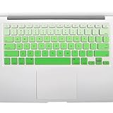 All-inside Apple Green Ombre Keyboard Skin for MacBook Pro 13