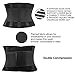 ZOUYUE Back Brace, Back Braces for Lower Back Pain Waist Trainer for Weight Loss Body Shaper Waist Trimmer Waist Trainer(Black,Medium)