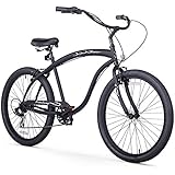 Firmstrong Bruiser Man Beach Cruiser Bicycle, 26-Inch