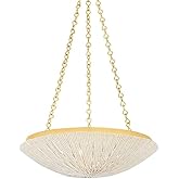 Hudson Valley Lighting 1704-VGL Summerside - 4 Light Pendant-6.5 Inches Tall and 24.75 Inches Wide