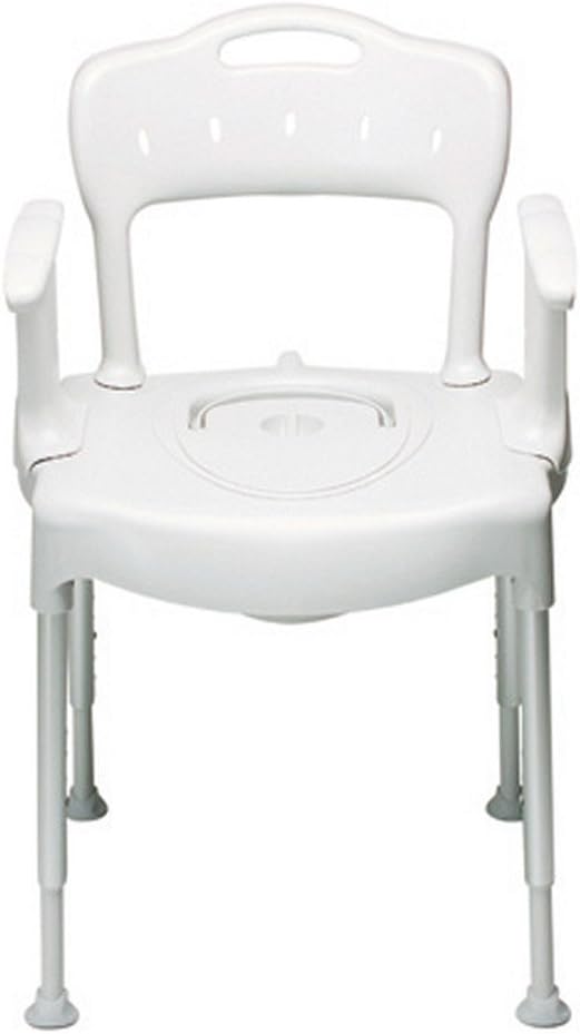 NRS Healthcare Swift 4-in-1 Shower, Commode, Toileting Chair, Grey - Image 4