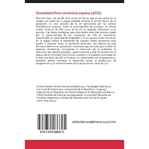 Gonadotrofina coriónica equina (eCG) (Spanish Edition)