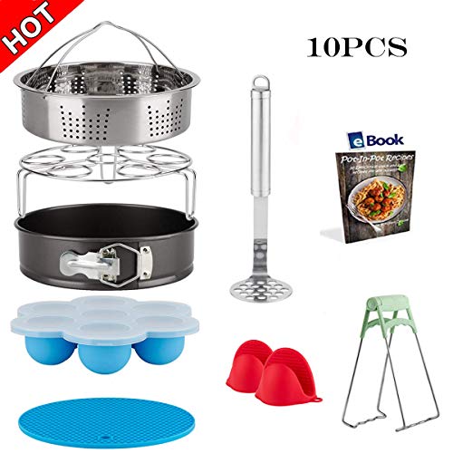 image for SunteeLong Instant Pot Accessories Set-Fits 5/6/8Qt Instant pot Pressu