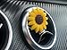 JAPS 2xPACK Sunflower Car Accesories  Cute Car Air Freshener Sunflower Air Vent Clips Sunflowers Gift Decorations Girasoles Car Clip Interior Air Vent Decorations