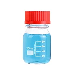 Pastein 20 Pieces 100 mL Graduated Round Reagent