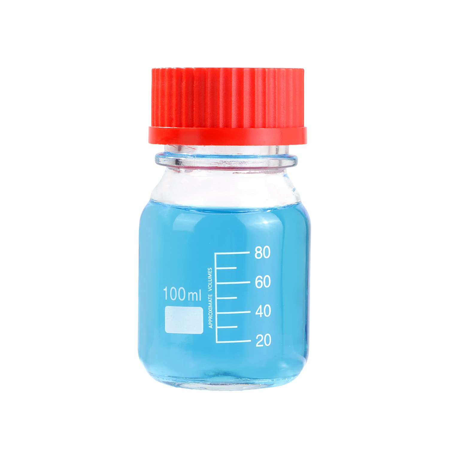 Pastein 20 Pieces 100 mL Graduated Round Reagent