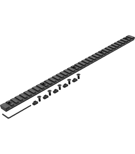 Amazon.com : TPO MK24 24 Slot Aluminum 10 Inch Long Mlok Picatinny