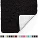 GORILLA GRIP Bath Rug Mat 44x26, Thick Soft Absorbent Chenille, Quick Dry Microfiber Mats, Rubber Backing Machine Washable Shower Floor Rugs, Bathmat Runner, Bathroom Home Decor Accessories, Black