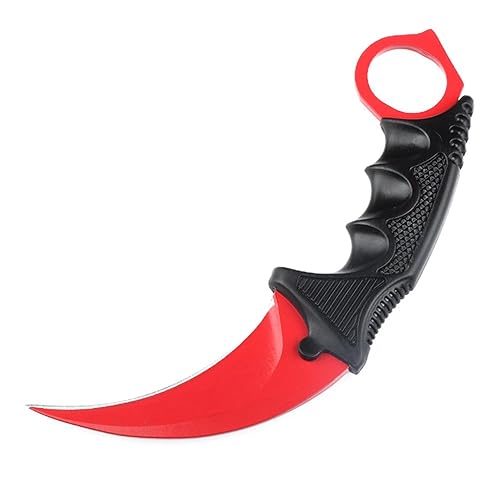 FFORCE Stainless Steel Tactical Karambit Hawkbill Knife with Sheath