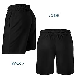 Lzzidou Men's Swim Trunks 9 Inch Inseam Bathing