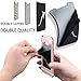 Phone Card Holder, JOWTTE Silicone 3M Adhesive Stick-on ID Credit Card Wallet Phone Case Pouch Sleeve Pocket for Most of Smartphones(iPhone/Android/Samsung Galaxy)