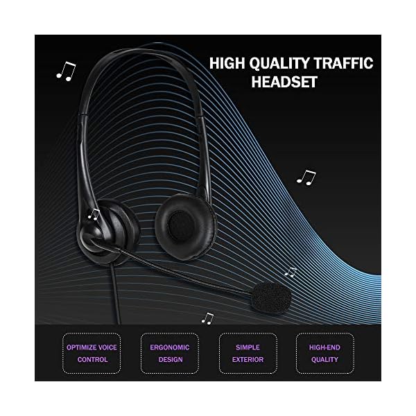 TWOTW-USB-Headset-Stereo-with-Noise-Cancelling-Microphone-Volume-Control-PC-Headphones-for-Business-Skype-UC-SoftPhone-Call-Center-Super-Light-Ultra-Comfort-Durable-Strong TWOTW USB Headset Stereo with Noise Cancelling Microphone Volume Control PC Headphones for Business Skype UC SoftPhone…