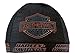 Harley-Davidson Mens Strong HD B&S Black Nylon Skull Cap, SK98630