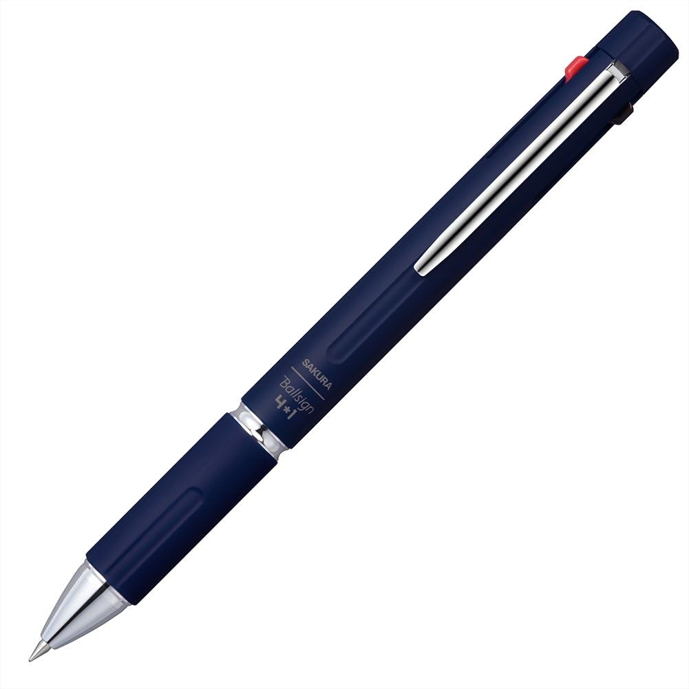 Sakura Color Multi-Function Pen Ball Sign 4 + 1 GB4M1004# 38 Navy