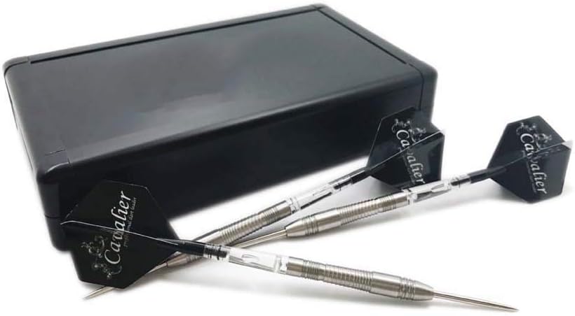 Tungsten Steel Tip Darts Set, Professional Metal Dart Tips Set 23 Grams with Aluminum Shafts