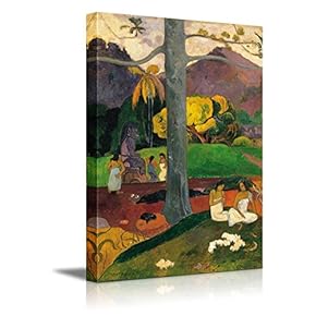 MATA Mua (in Olden Times) by Paul Gauguin...