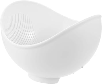 Amazon リッチェル ボール ホワイト 1600ml らくチンお料理ボウル くるっとl 抗菌加工 ボール オンライン通販