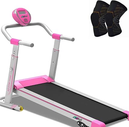 pink running machine