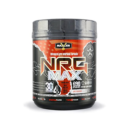 MAXLER NRG MAX, Pink Lemonade, 30 Servings