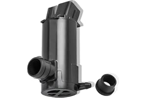 DINGTONG Windshield Washer Pump w/Grommet Compatible with Hyundai Accent Elantra Sonata Tiburon Replacement for Kia Cadenza Forte Optima Spectra Replaces 98510-26000, 9851-1C000, 98510-2G000, 98510-1C500