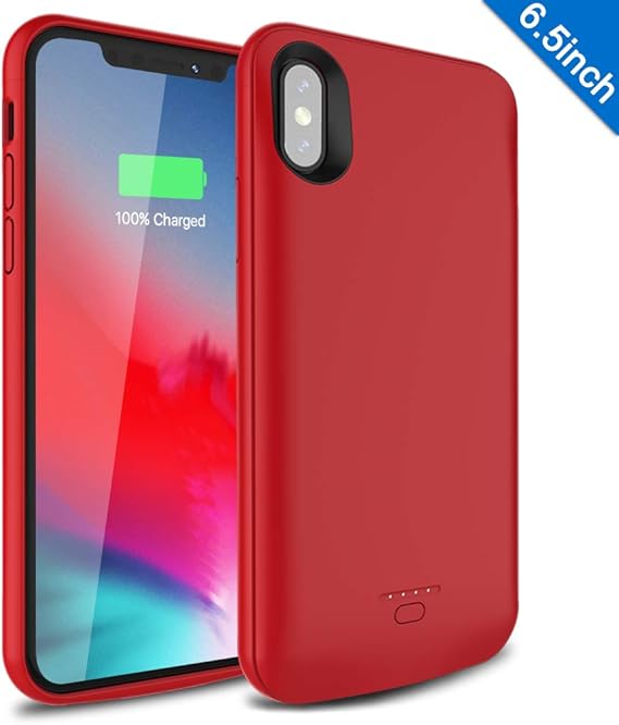 Amazon Com Iphone Xs Max Battery Case Wavypo 5000mah Extended