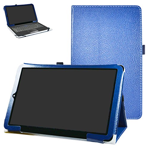 RCA 11 Galileo Pro RCT6513W87DK Case,Mama Mouth PU Leather Folio 2-Folding Stand Cover with Stylus Holder for 11.5" RCA 11 Galileo Pro RCT6513W87DK Tablet,Dark Blue