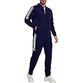 Fixha Men's Tracksuits Sweatsuits 2 Piece Casual Sweat Jogging Suit Set Athletic Full Zip Hoodies and Sweatpant Outfits