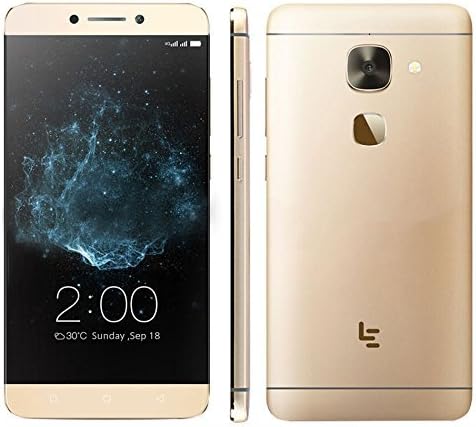 Letv unlocked Smartphone Max 2 X820 LeEco 5.7" 2K IPS 2560x1440 6GB RAM+ 64GB ROM 4G LTE Snapdragon 820 Quad Core SONY IMX 230 21MP OTG Touch ID (Gold)