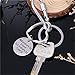Meolin 2 Pack Not Sisters By Blood But Sisters By Heart Good Friends Keychain Friendship Gift