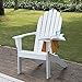 Cambridge Casual AMZ-240252W Bentley Adirondack Chair, White