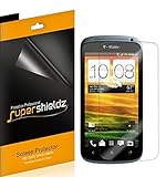 [6-Pack] Supershieldz- High Definition Clear Screen Protector Shield For HTC One S (T-Mobile) + Lifetime Replacements Warranty [6 Pack] - Retail Packaging