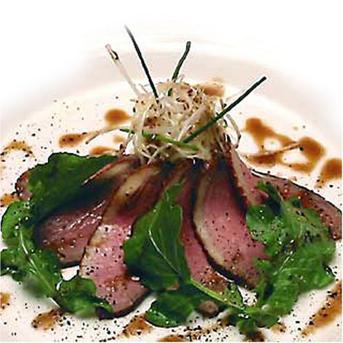 Premium Smoked Magret de Canard Duck Breast - 11oz Fully Cooked, Applewood Smoked, Skin-On Gourmet from Moulard Ducks
